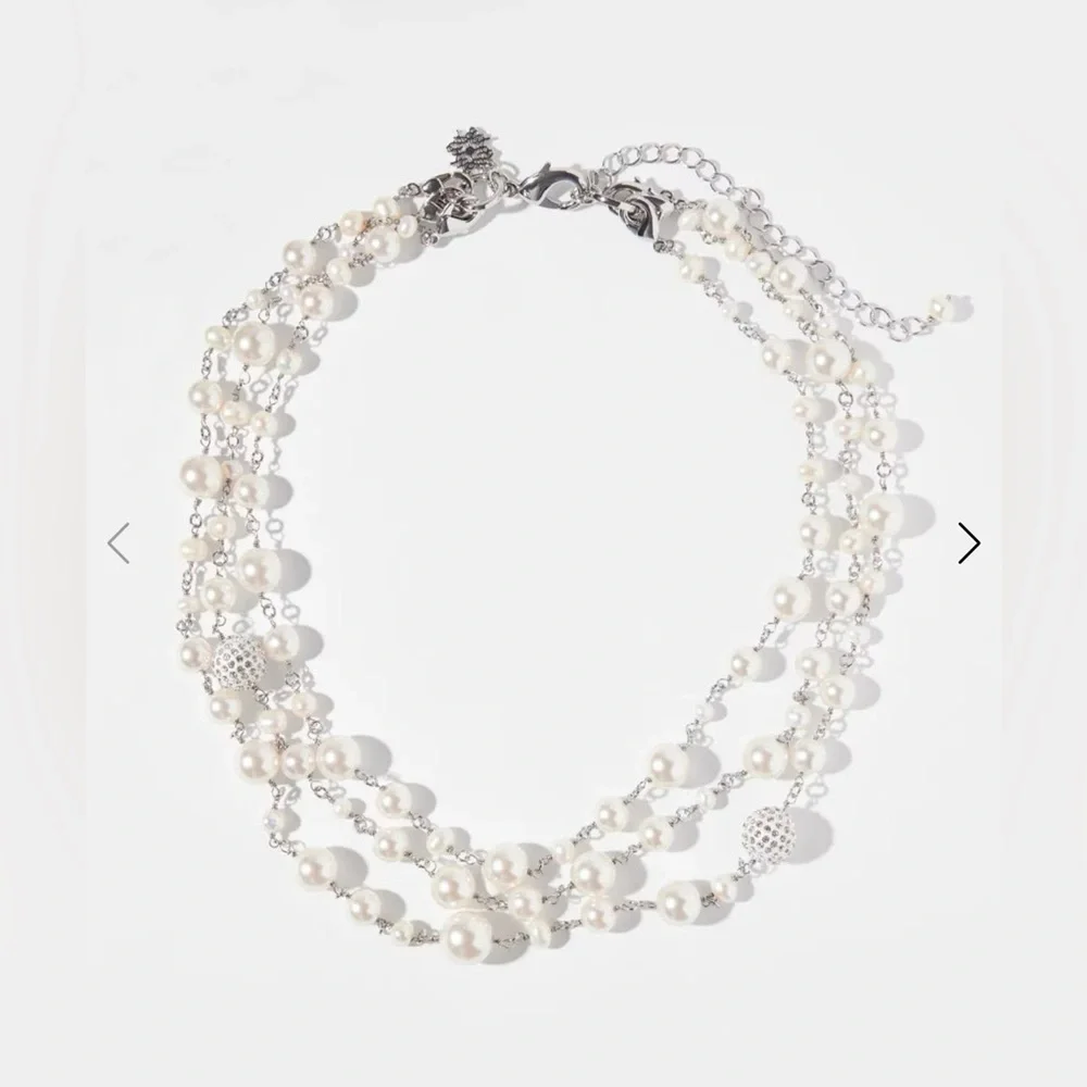 WHBM multi pearl strand necklace - Picture 1 of 15